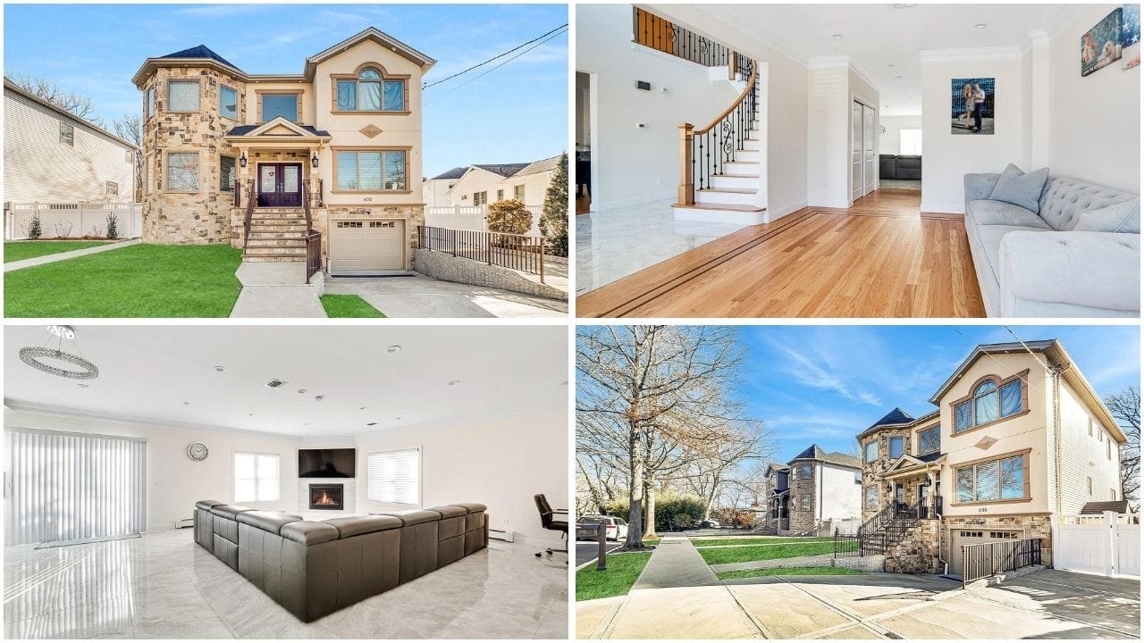 luxurious $1.6M Center Hall Colonial at 500 King St., Staten Island