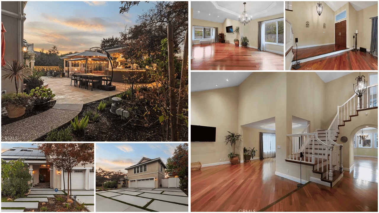 A panoramic view of San Jose, California's real estate market, showcasing luxury homes, apartments, and beautiful neighborhoods