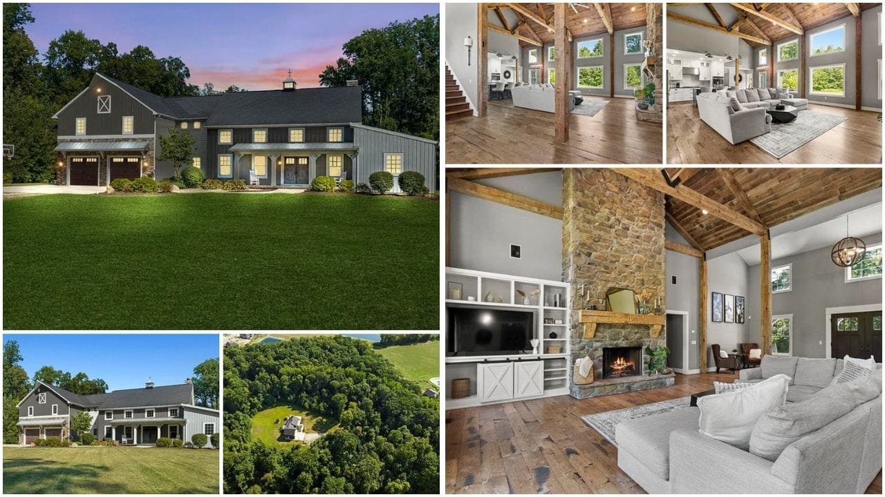 A picturesque view of a luxury home in Fort Wayne, Indiana, surrounded by a well-maintained garden and modern exterior design, highlighting the diverse real estate market in the city