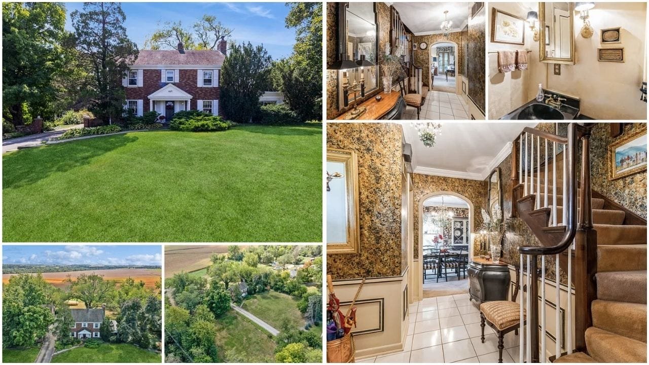 Aerial view of Marshalltown, Iowa Vibrant real estate market in 2025 with diverse property options including luxury homes, waterfront properties, and family-friendly neighborhoods