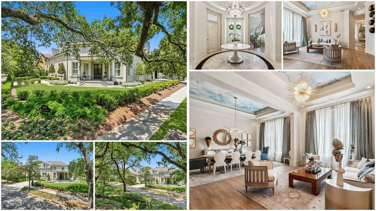 Luxurious waterfront homes and family-friendly neighborhoods in Metairie, Louisiana