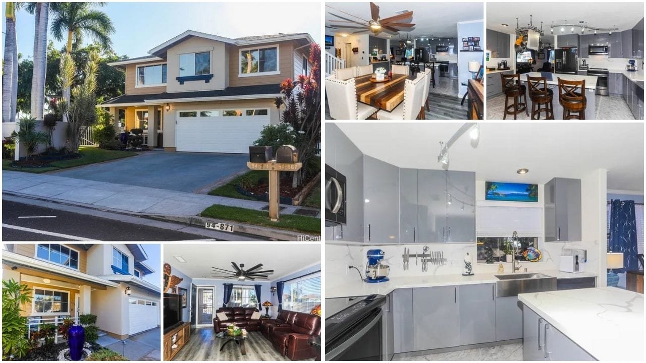 Luxurious waterfront property in Waipahu, Hawaii with stunning views and modern amenities