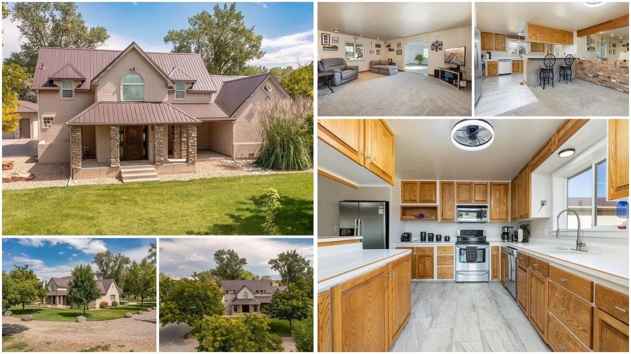 Luxury and affordable real estate in Grand Junction, Colorado - showcasing diverse property options including homes, apartments, and waterfront properties