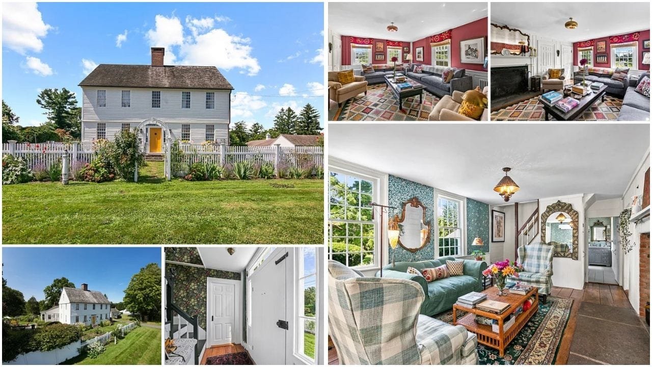 Luxury home in Middletown, CT with beautiful garden and modern design