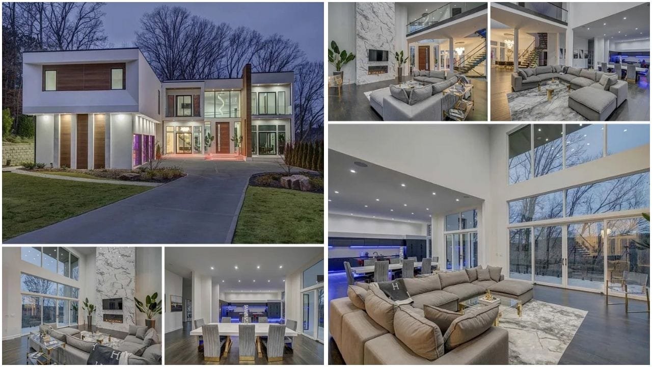 Luxury home in Sandy Springs, GA with elegant design and prime location