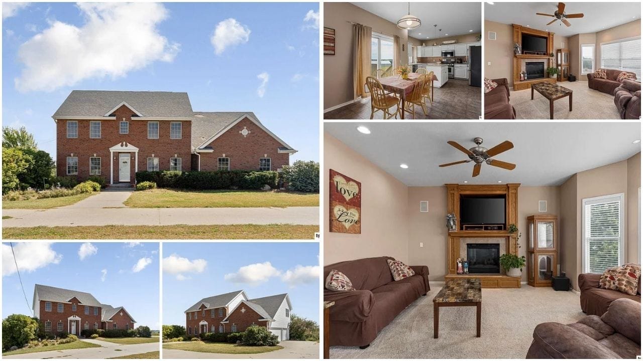 Luxury homes for sale in Council Bluffs, Iowa, showcasing diverse real estate options including waterfront properties and family-friendly neighborhoods.