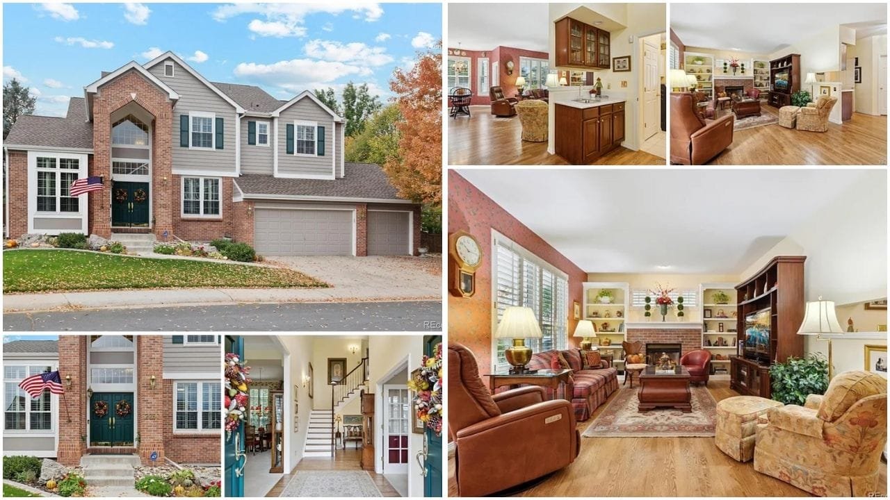 Luxury homes in Highlands Ranch, Colorado with stunning views and modern designs