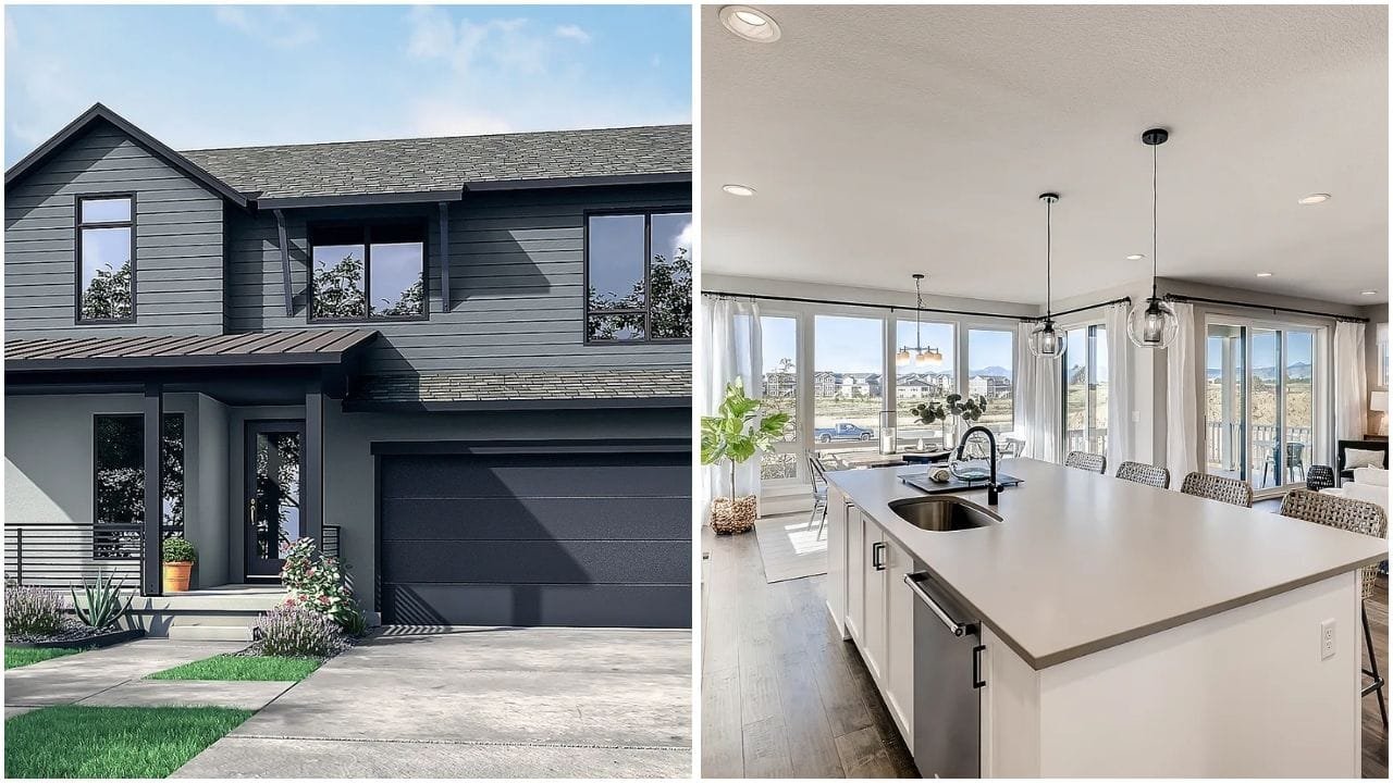 Real estate in Longmont, Colorado showcasing luxury homes, affordable properties, and scenic neighborhoods