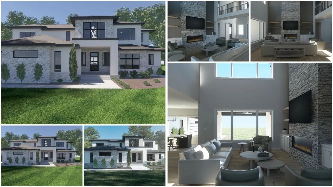 Aerial view of Omaha, Nebraska showcasing vibrant neighborhoods and diverse real estate options including luxury homes, affordable properties, and family-friendly areas