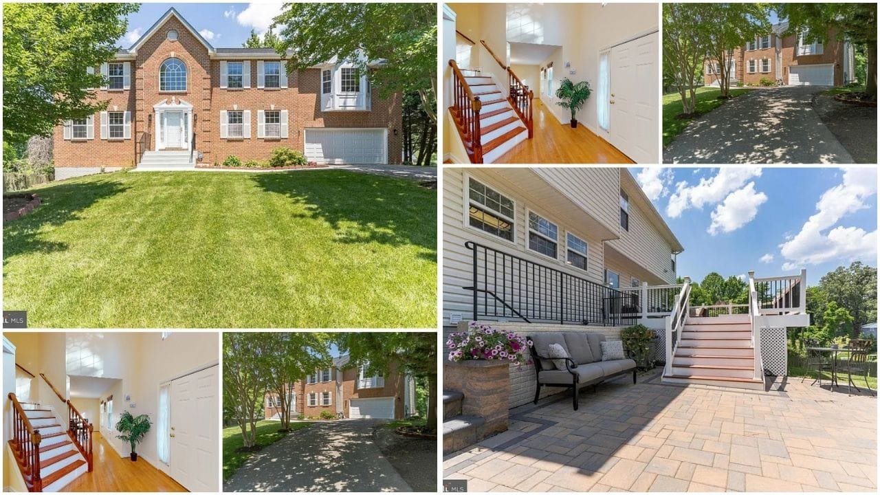 Beautiful waterfront homes in Fort Washington, MD with scenic views and lush greenery