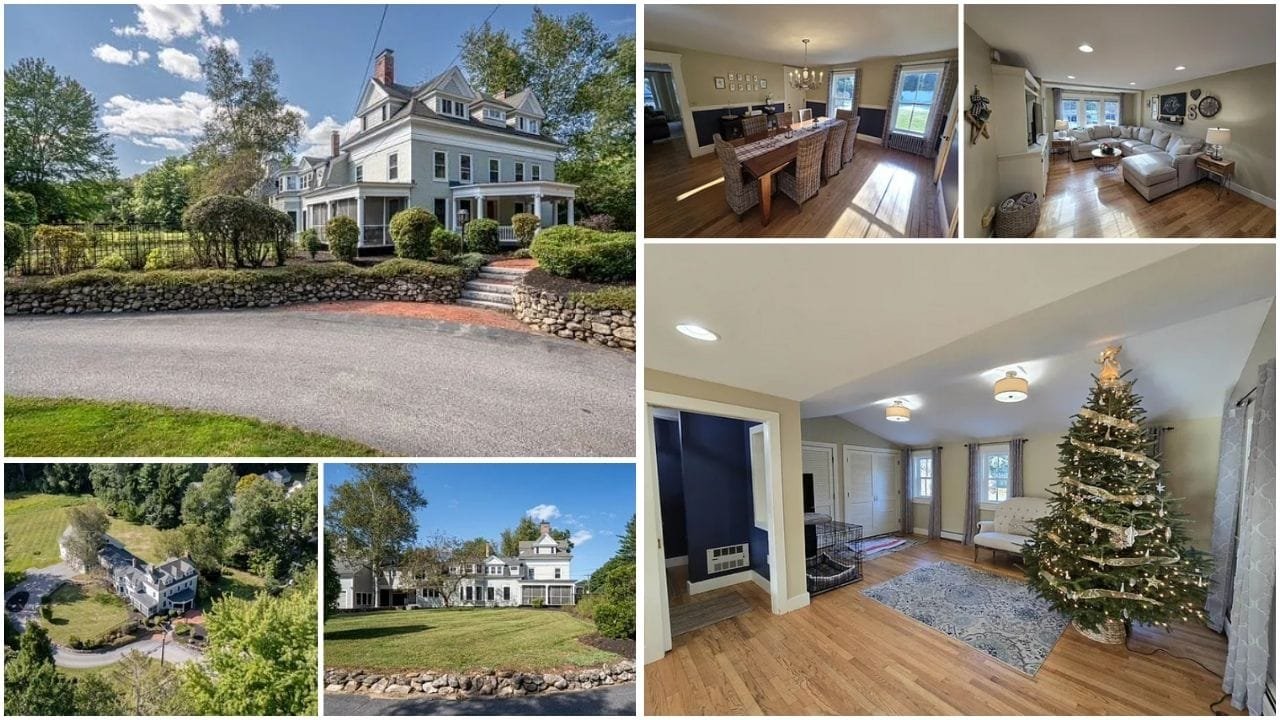 Luxury homes and waterfront properties in Concord, NH real estate market