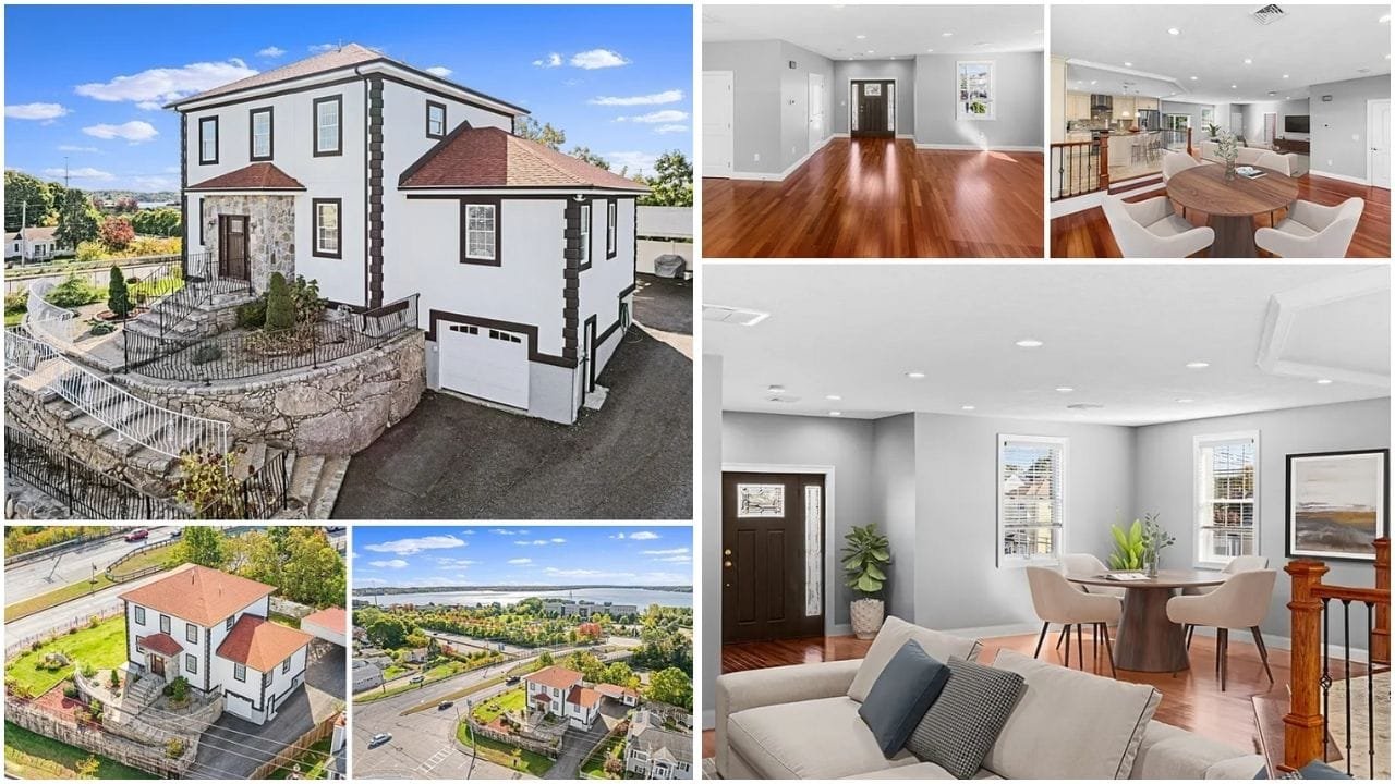 Luxury homes in Fall River, MA with waterfront views and modern amenities