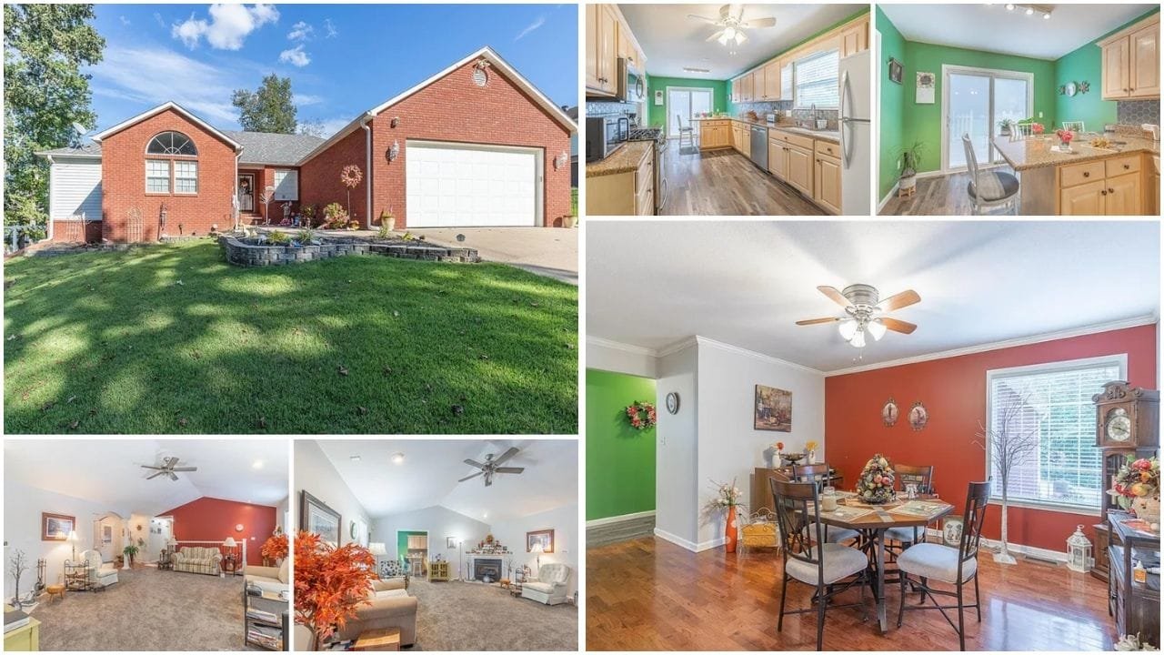 Poplar Bluff, MO real estate properties including homes, apartments, and waterfront luxury houses for sale and rent