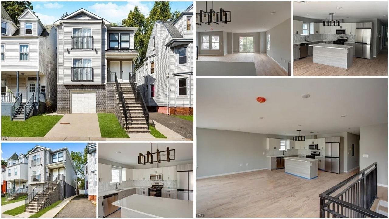 Beautiful homes and neighborhoods in East Orange, New Jersey, showcasing diverse real estate options including luxury houses, apartments, and family-friendly properties